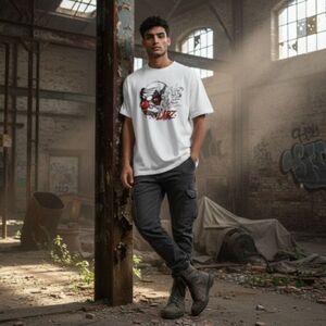 NWOT Insane Labz clown t-shirt Horror Macabre Size XL I83